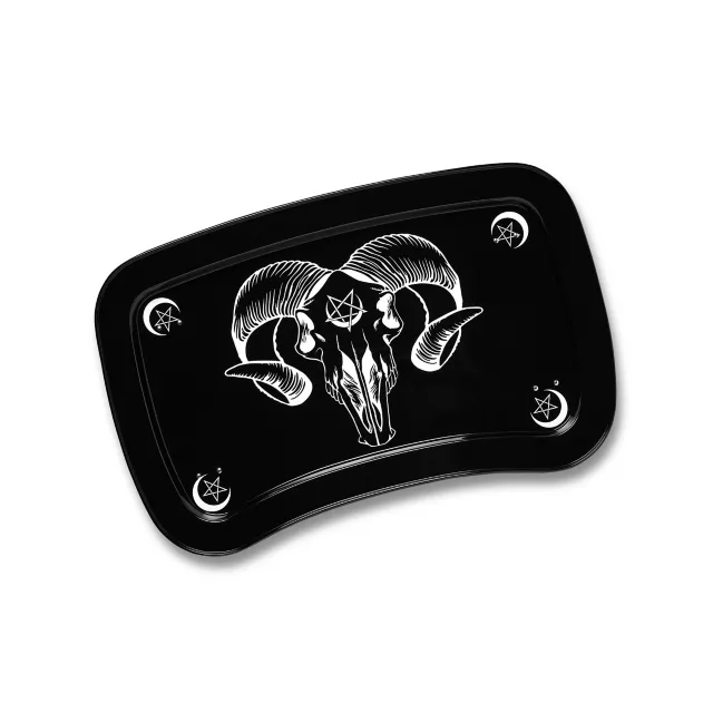 Pentagram Ram Skull TV Tray at Spencer's