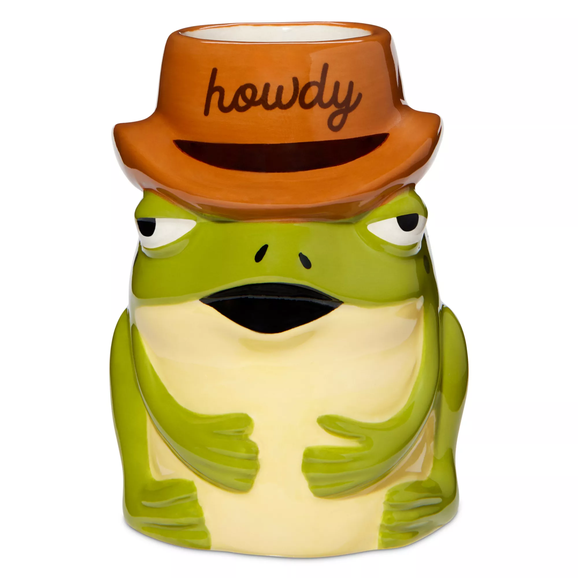 Cowboy Frog Molded Shot Glass - 3 oz. at Spencer's