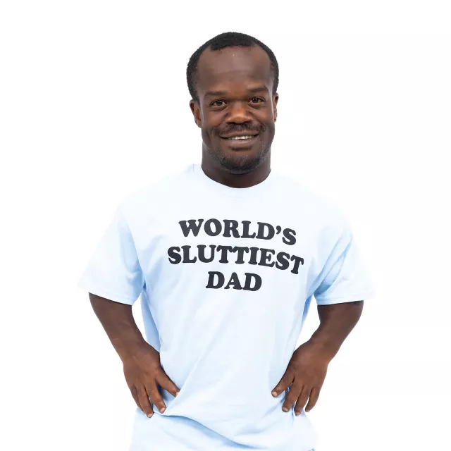 World's Sluttiest Dad T Shirt - Danny Duncan at Spencer's