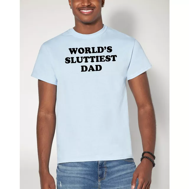 World's Sluttiest Dad T Shirt - Danny Duncan at Spencer's