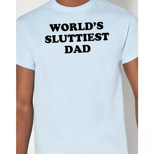 World's Sluttiest Dad T Shirt - Danny Duncan at Spencer's