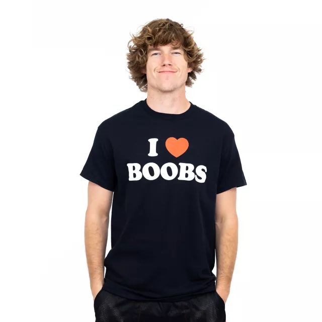 I Heart Boobs T Shirt - Danny Duncan at Spencer's