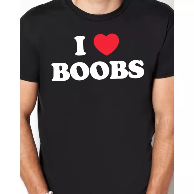 I Heart Boobs T Shirt Danny Duncan Spencers