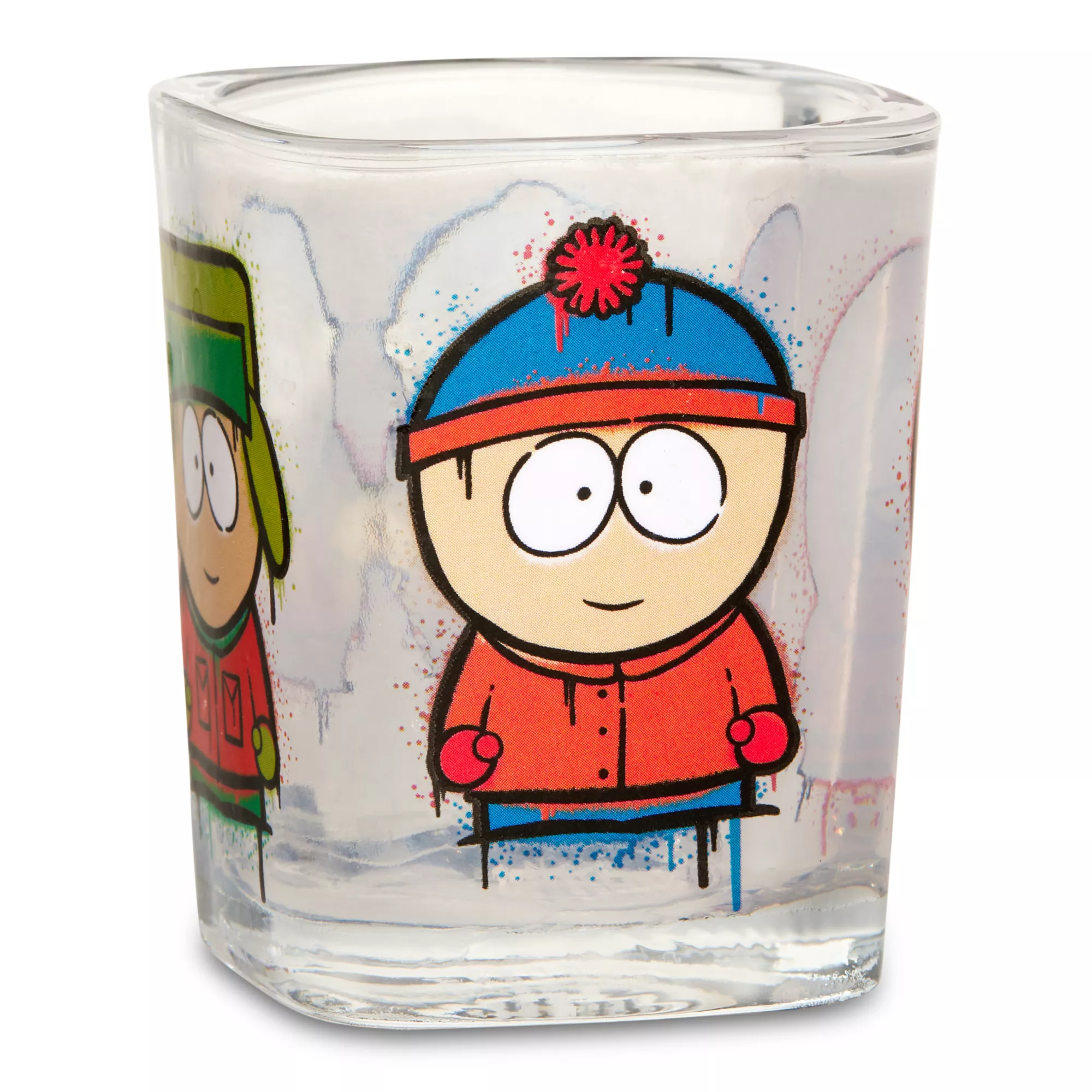 Characters South Park Square Shot Glass - 1.5 oz. at Spencer's