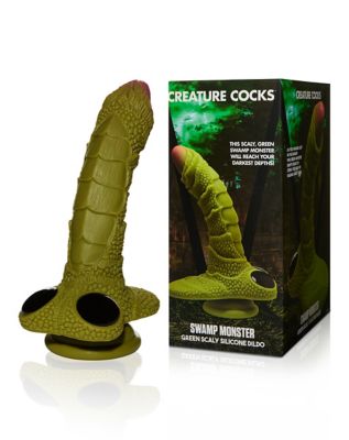 Creature Cocks Swamp Monster Dildo - Spencer's