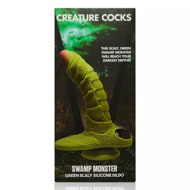 Creature Cocks Swamp Monster Dildo at Spencer's