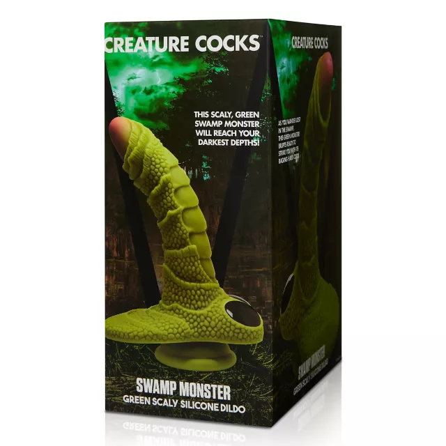 Creature Cocks Swamp Monster Dildo at Spencer's