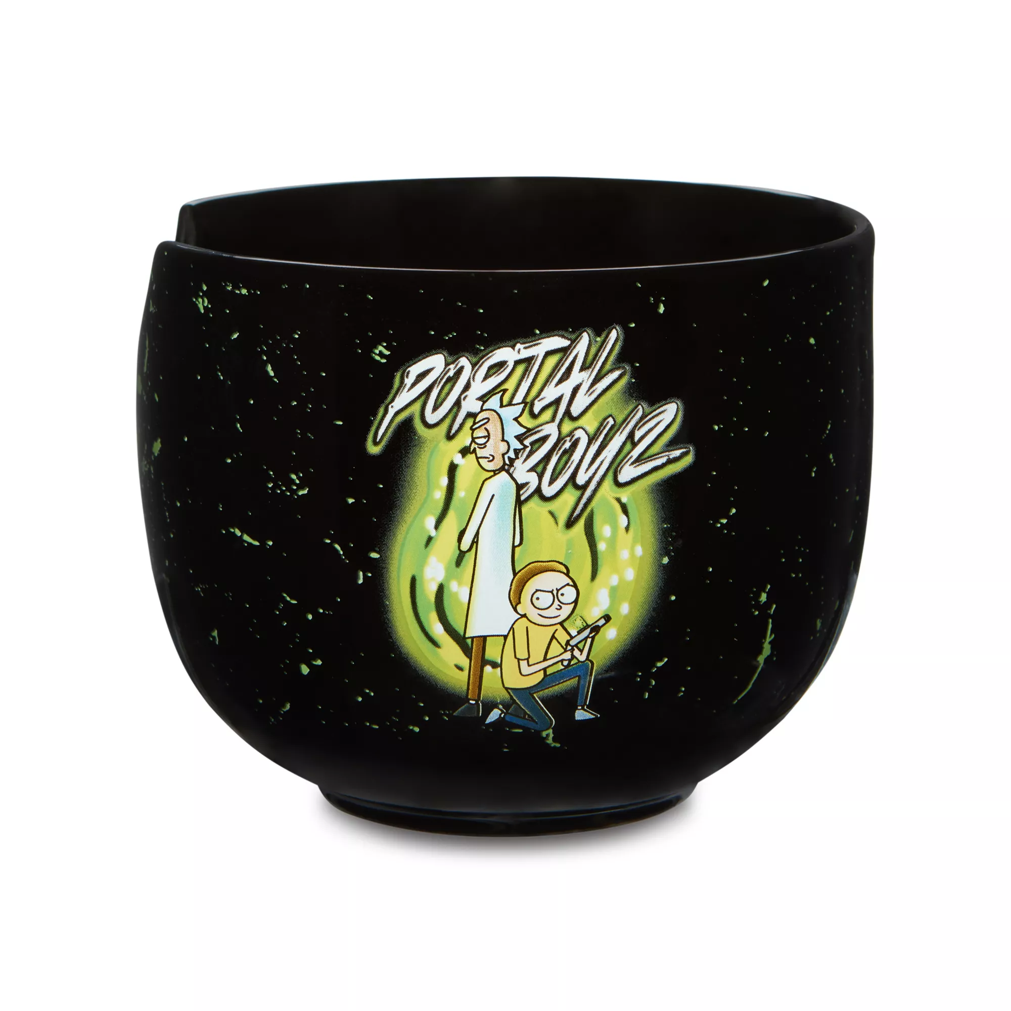 Rick and Morty Bowl and Utensil Set at Spencer's