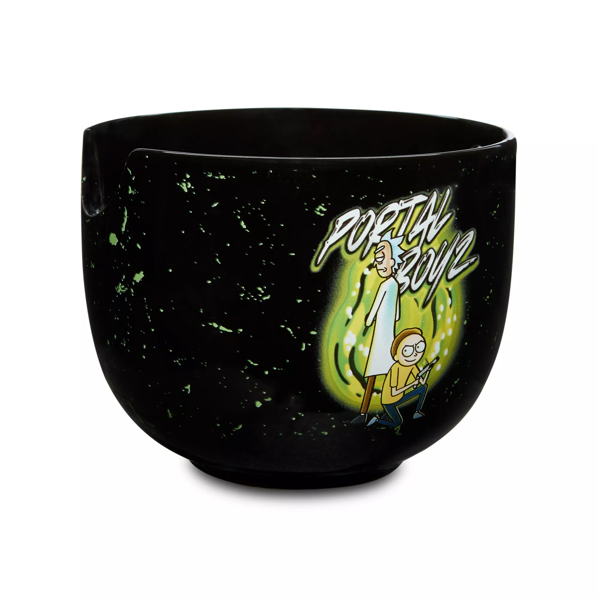 Rick and Morty Bowl and Utensil Set at Spencer's