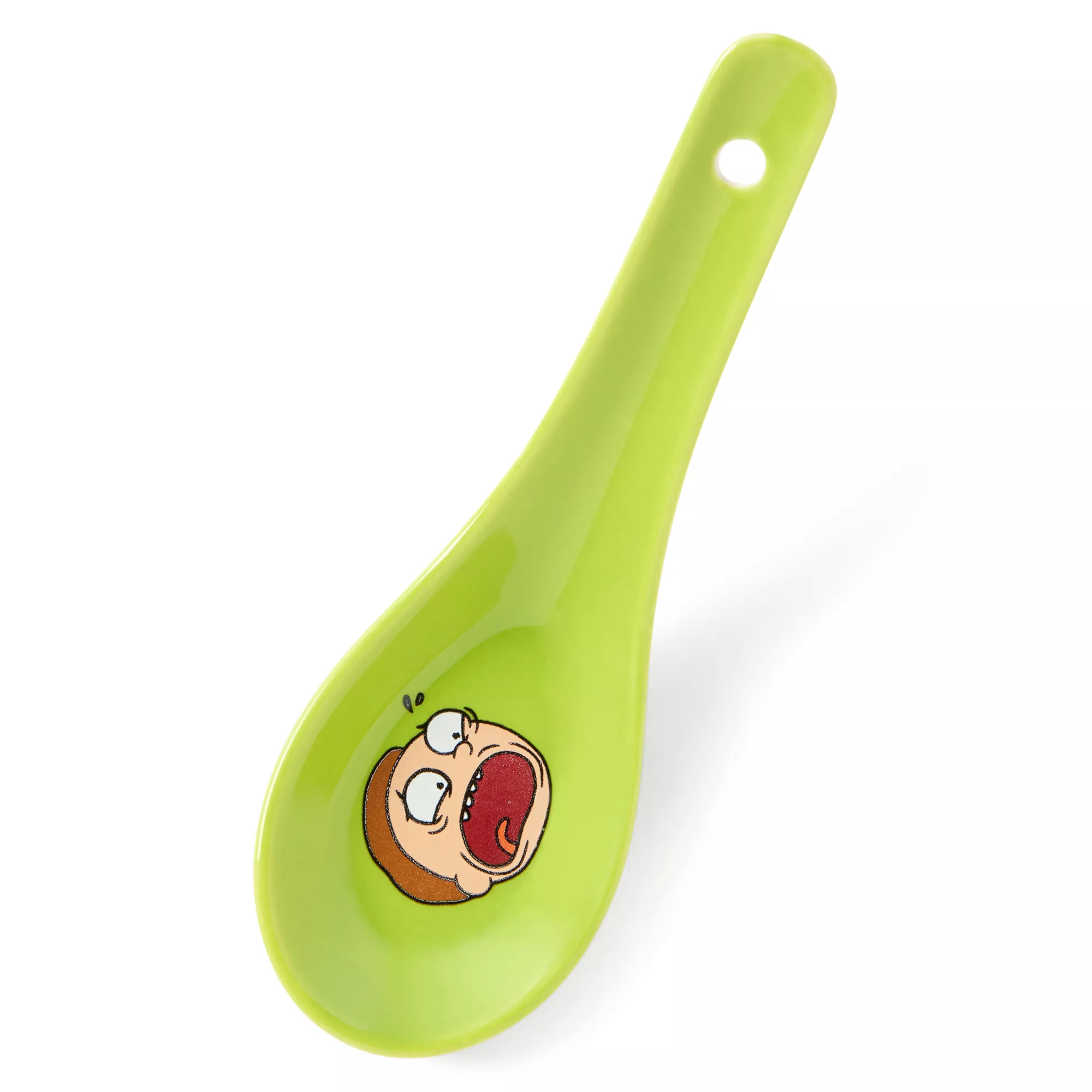 Rick and Morty Bowl and Utensil Set at Spencer's