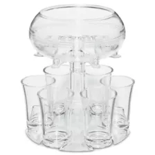 Shot Dispenser With 6-Piece Shot Glass Set at Spencer's