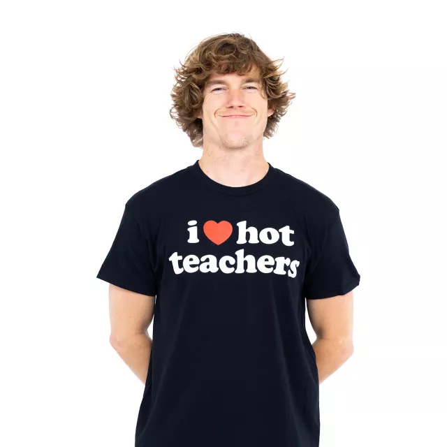 I Heart Hot Teachers T Shirt - Danny Duncan at Spencer's