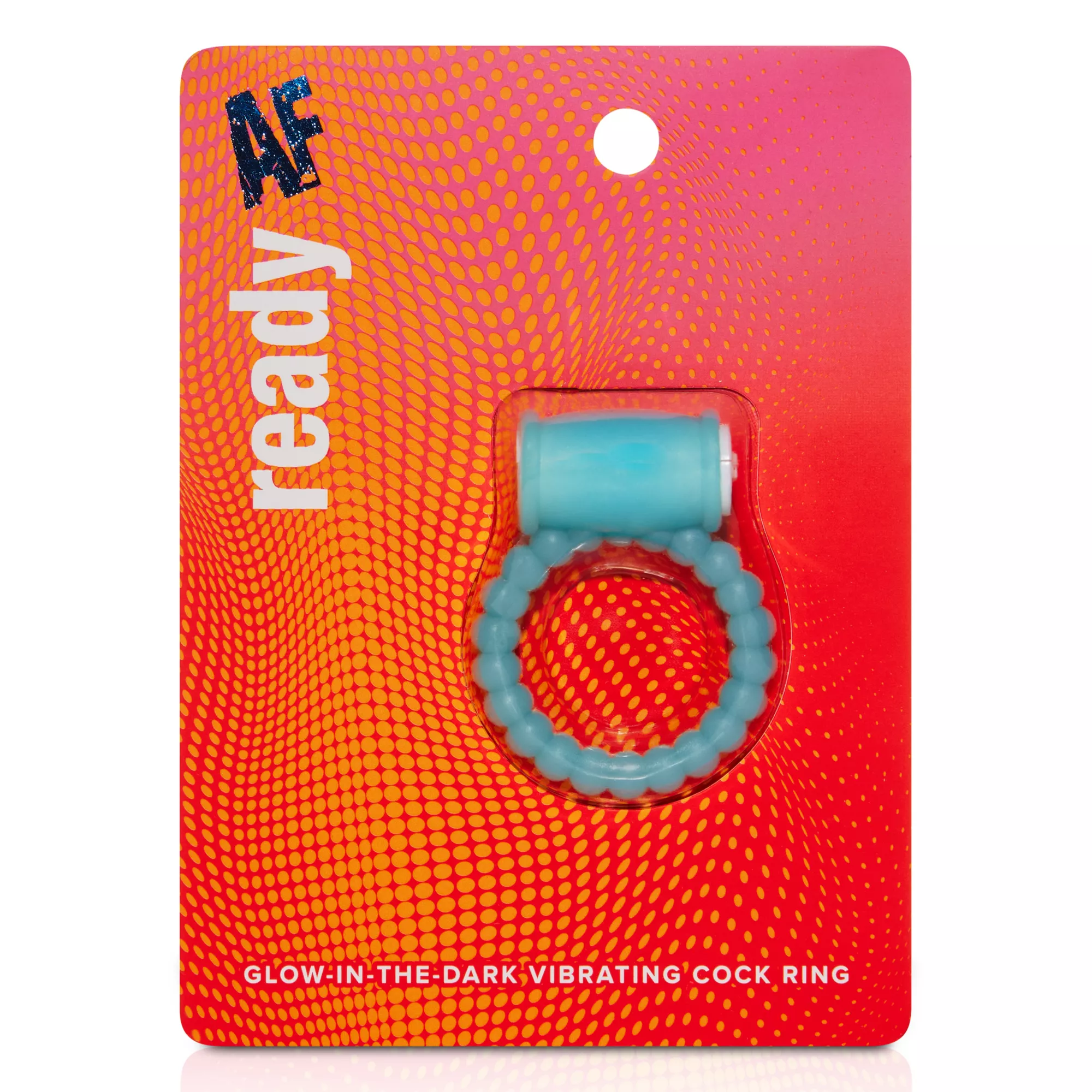 Ready AF Glow in the Dark Vibrating Cock Ring at Spencer's
