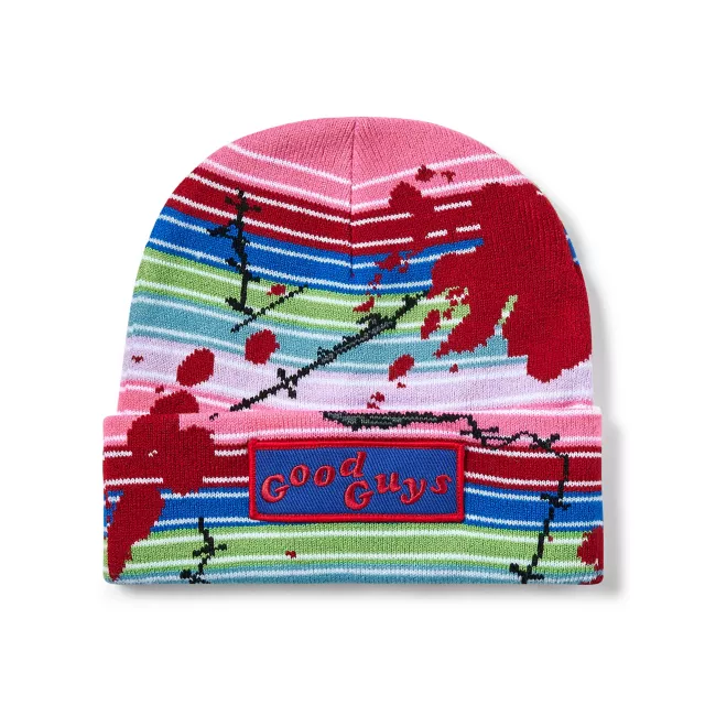 Good Guys Blood Splatter Beanie Hat - Chucky at Spencer's