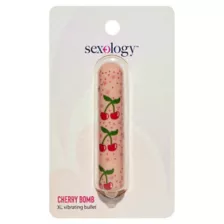 Cherry Bomb 10-Function Waterproof XL Bullet Vibrator 3.25 Inch - Sexology at Spencer's