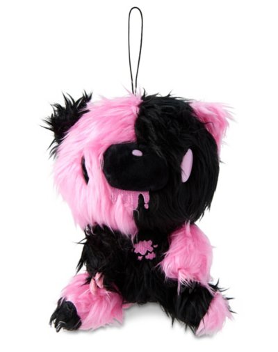 Pink and Black Gloomy Bear Plush