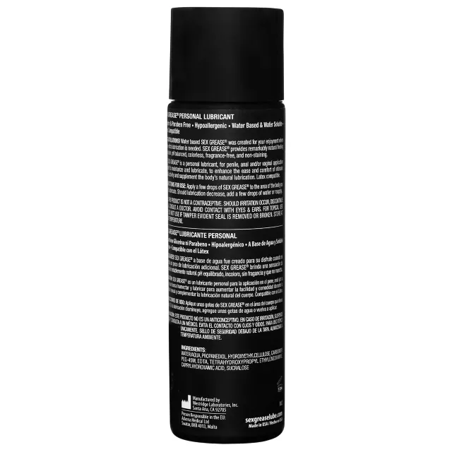 Sex Grease Water-Based Lube - 4.4 oz. at Spencer's