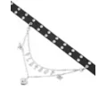 Black Playboy Bunny Rhinestone Chain Belt at Spencer's