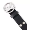 Black Playboy Bunny Rhinestone Chain Belt at Spencer's