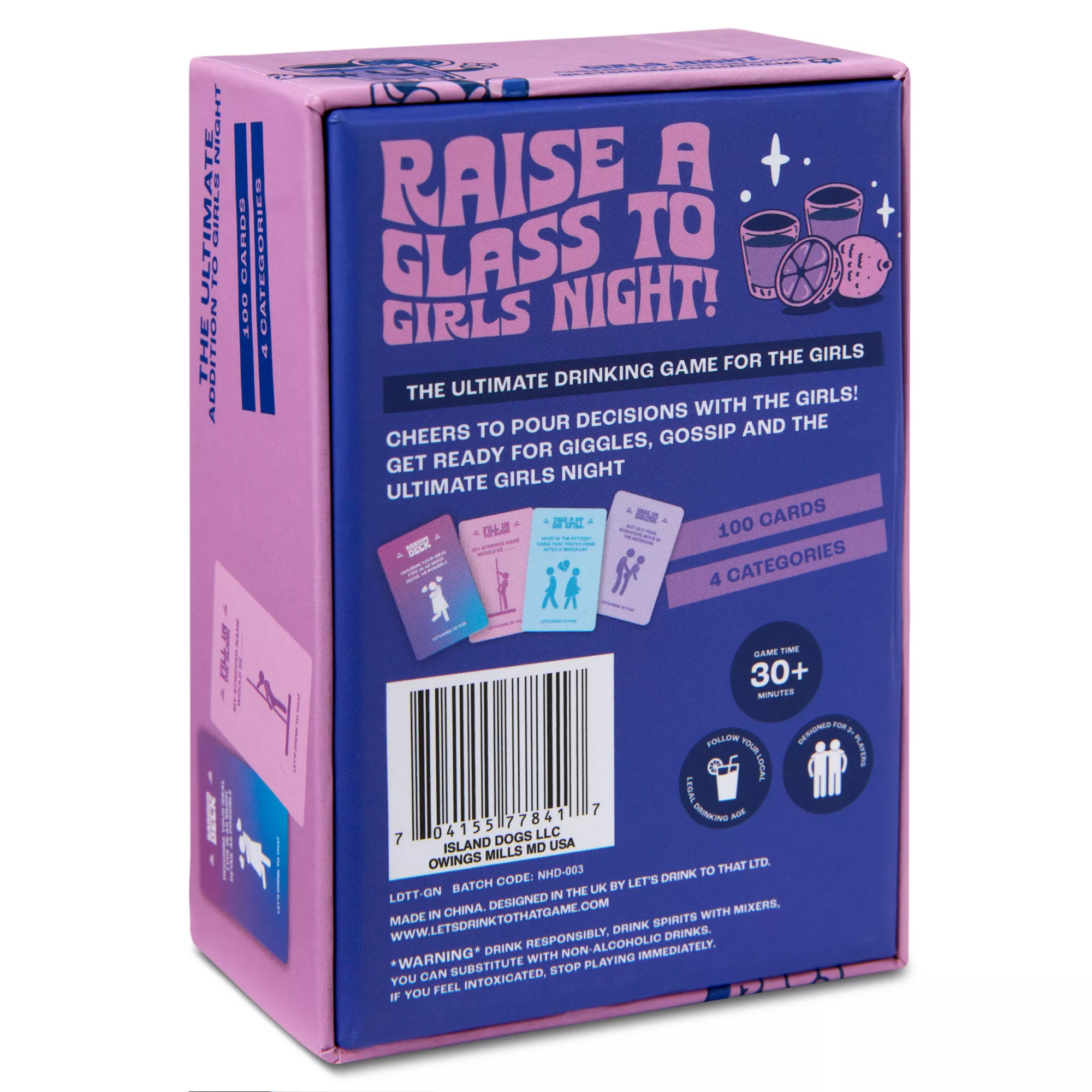 Girls Night Card Game - Let's Drink to That at Spencer's