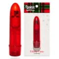 Holiday Cheer Red Glitter 10-Function Vibrator - 5.3 Inch at Spencer's