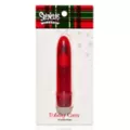 Holiday Cheer Red Glitter 10-Function Vibrator - 5.3 Inch at Spencer's