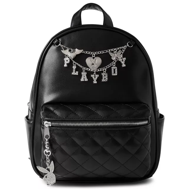 Playboy Chain Mini Backpack at Spencer's
