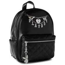 Playboy Chain Mini Backpack at Spencer's