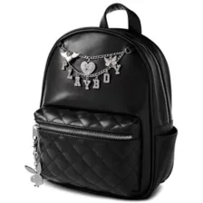 Playboy Chain Mini Backpack at Spencer's