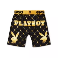PSD Playboy Monogram Boxers at Spencer's