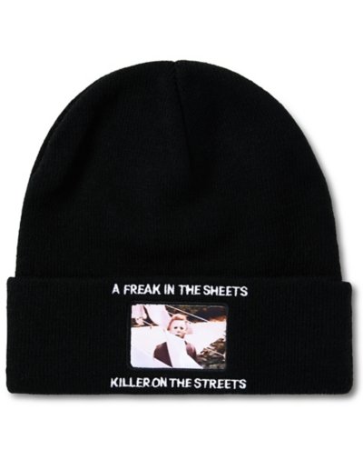 A Freak in the Sheets Beanie Hat - Halloween