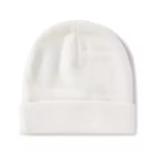 White Hooters Cuff Beanie Hat at Spencer's