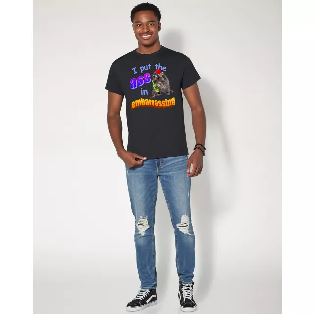 I Put the Ass in Embarrassing T Shirt