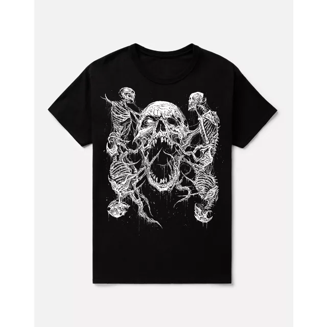Electric Skeleton T Shirt - Riddick Art