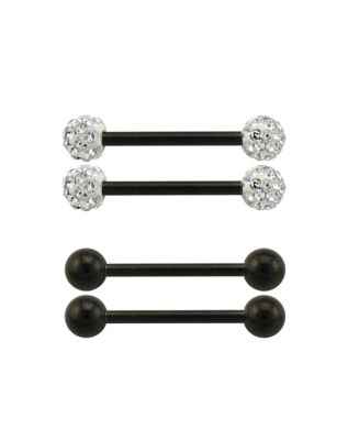 Nipple barbells store 14 gauge