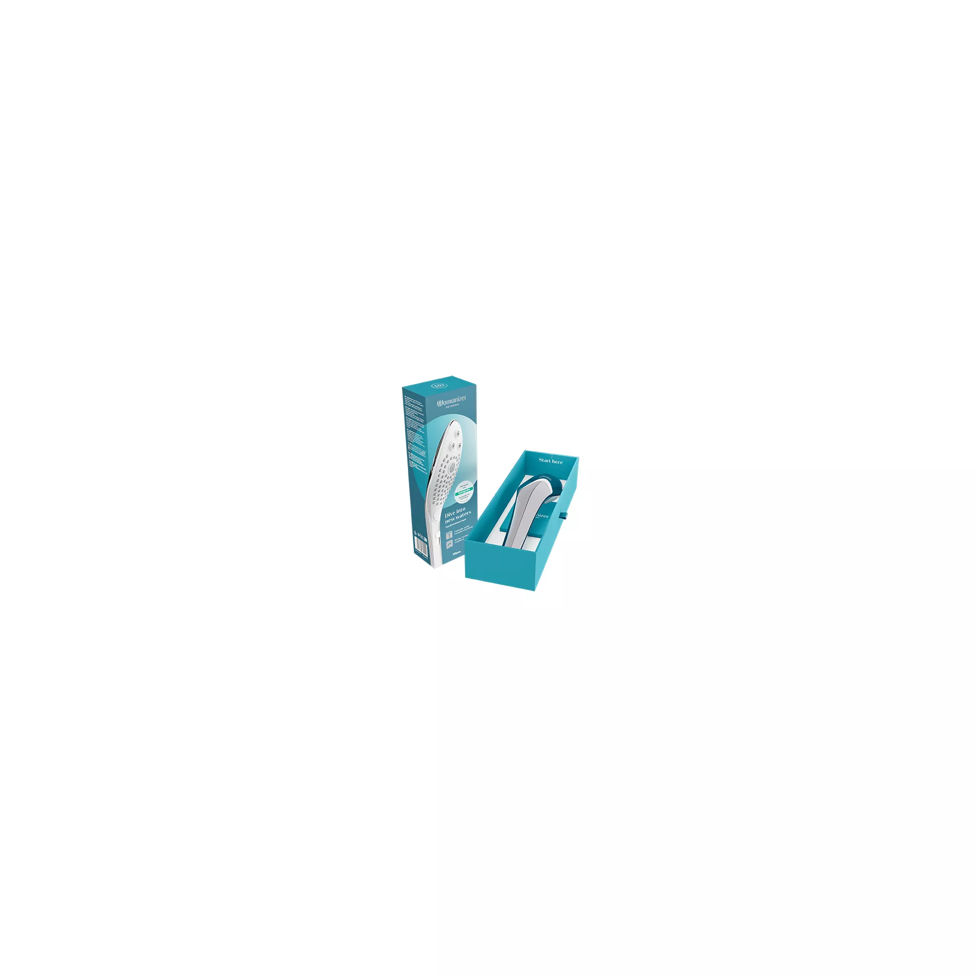 Wave Handheld Waterproof Showerhead Clitoral Massager 10.6 Inch - Womanizer at Spencer's
