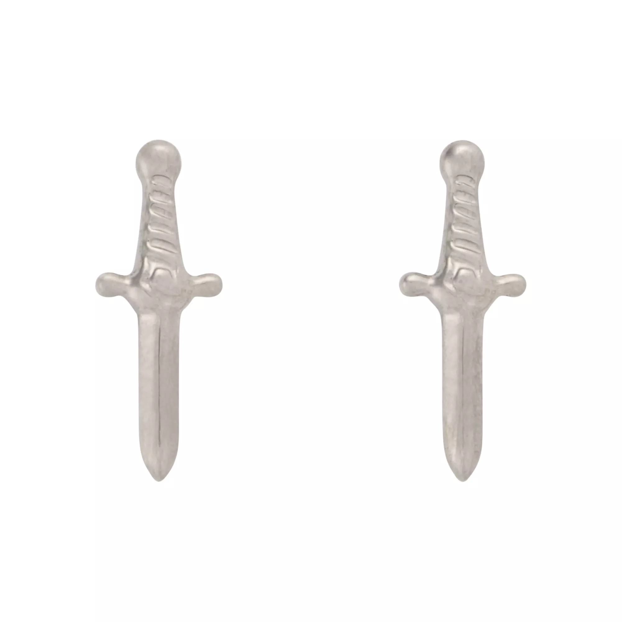 Dagger Titanium Stud Earrings at Spencer's