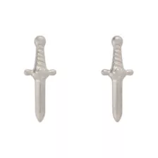 Dagger Titanium Stud Earrings at Spencer's