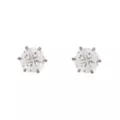 Round CZ Titanium Stud Earrings at Spencer's