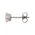 Round CZ Titanium Stud Earrings at Spencer's