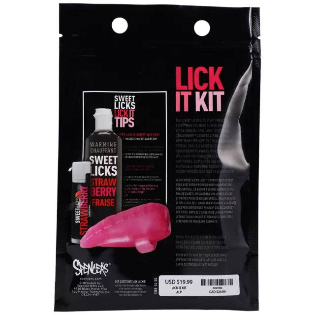 Sweet Licks Lick It Kit at Spencer's
