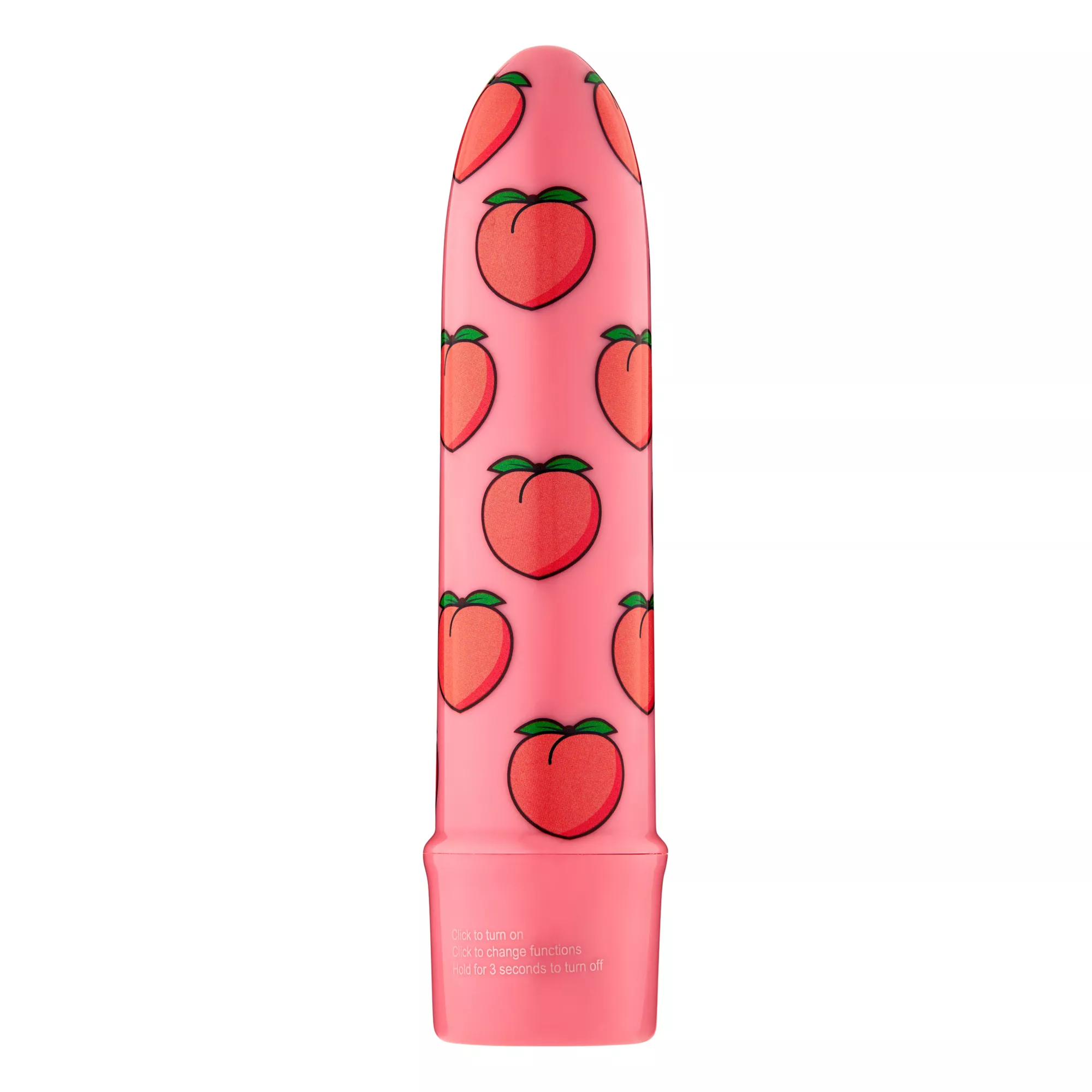 Peach Buzz 10-Function Waterproof 10-Function Bullet Vibrator 5.3 Inch - Sexology at Spencer's