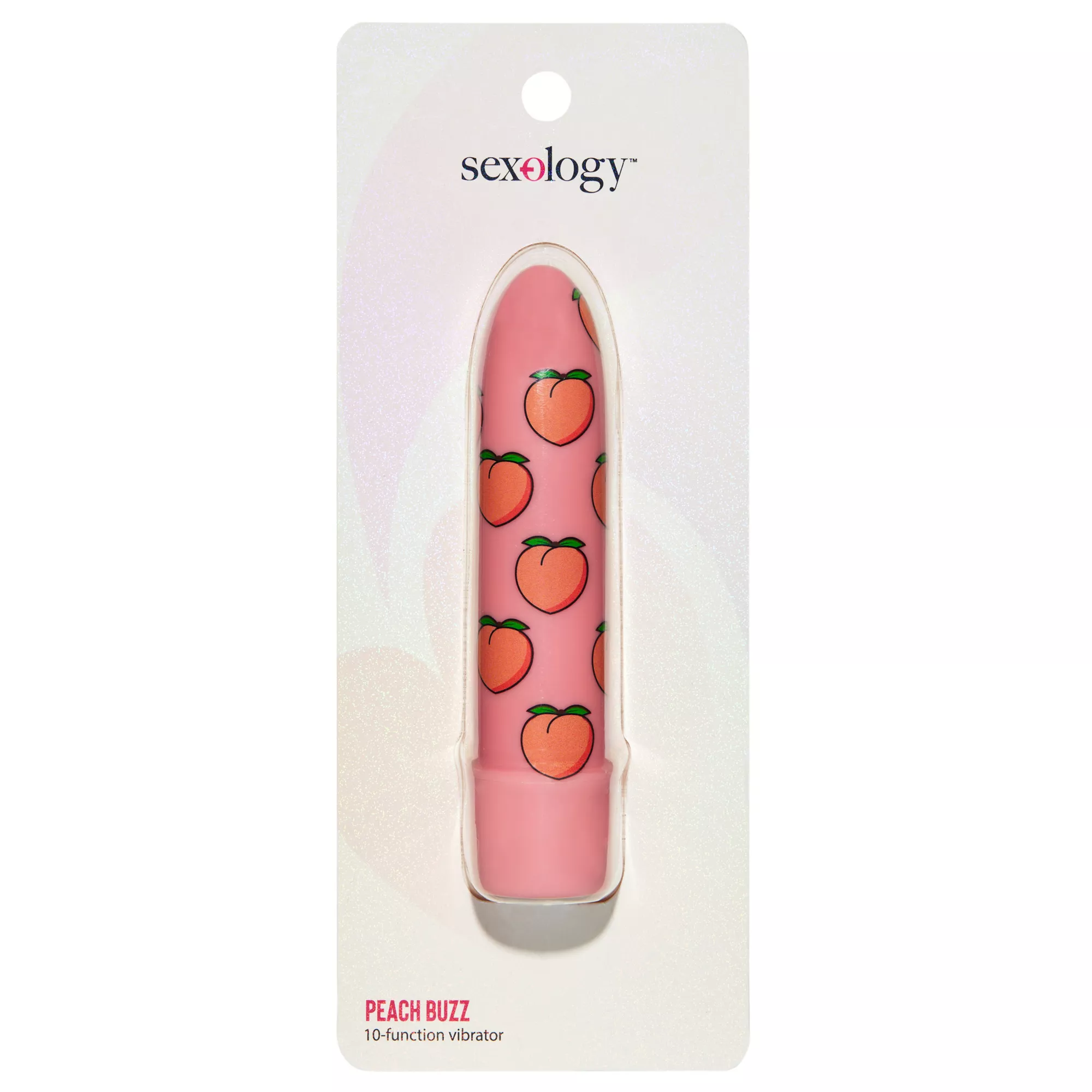 Peach Buzz 10-Function Waterproof 10-Function Bullet Vibrator 5.3 Inch - Sexology at Spencer's
