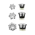 Multi-Pack CZ Magnetic Stud Earrings 3 Pack - 6mm-10mm at Spencer's