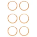 Multi-Pack Rose Goldtone Titanium Hoop Earrings - 3 Pair at Spencer's