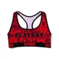 Playboy PSD Paisley Sports Bra at Spencer's