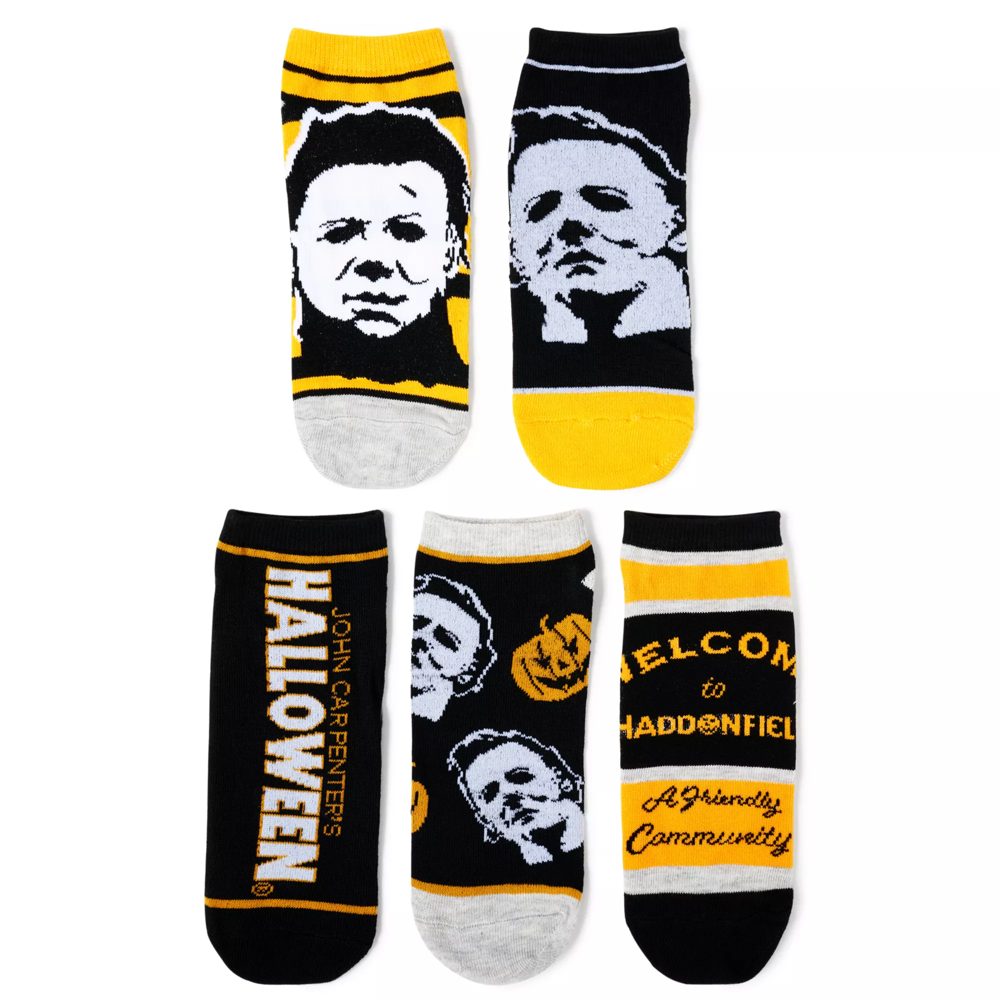 Multi-Pack Michael Myers Socks 5 Pack - Halloween at Spencer's