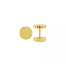 Titanium Goldtone Fake Plugs - 18 Gauge at Spencer's