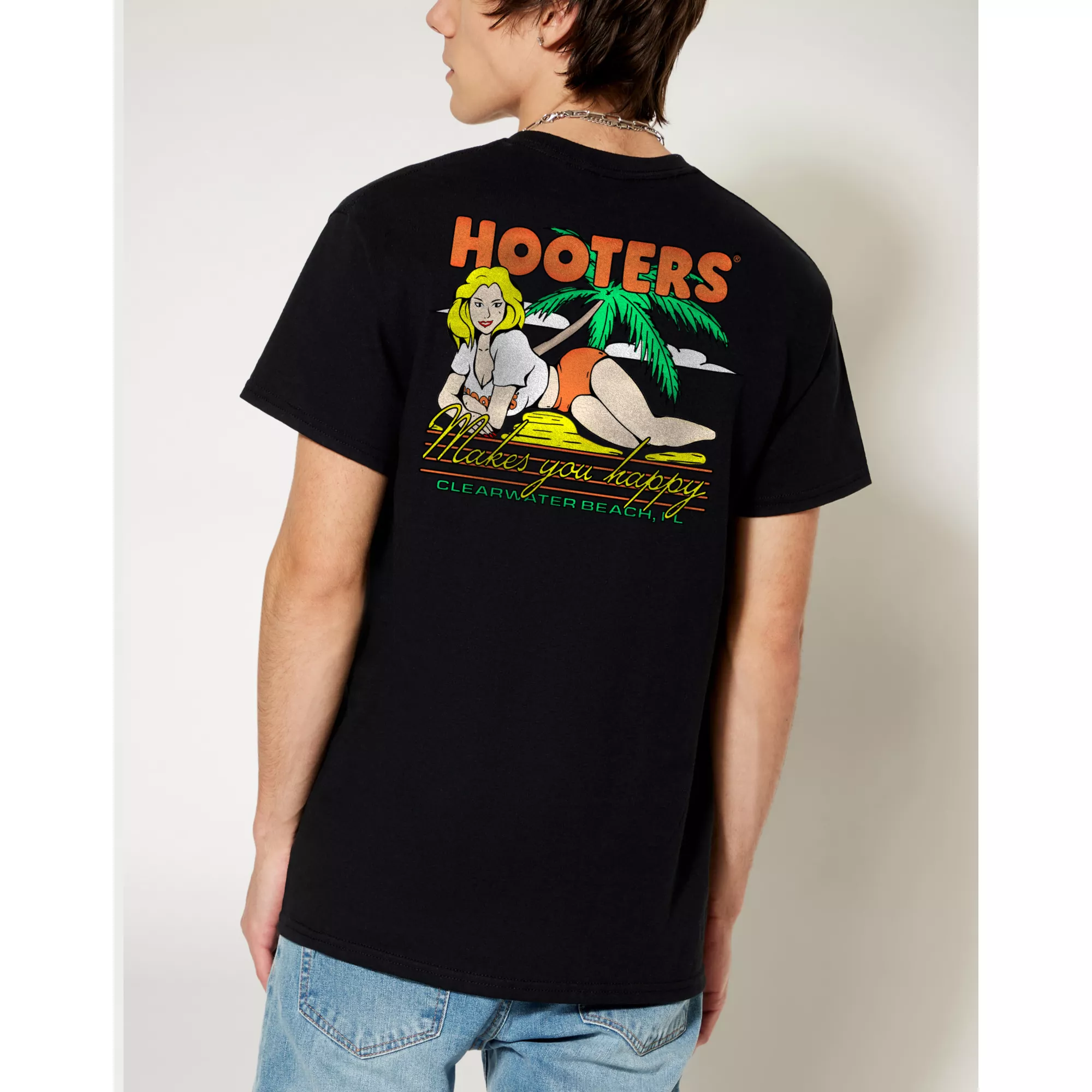 Hooters Make You Happy T Shirt at Spencer's