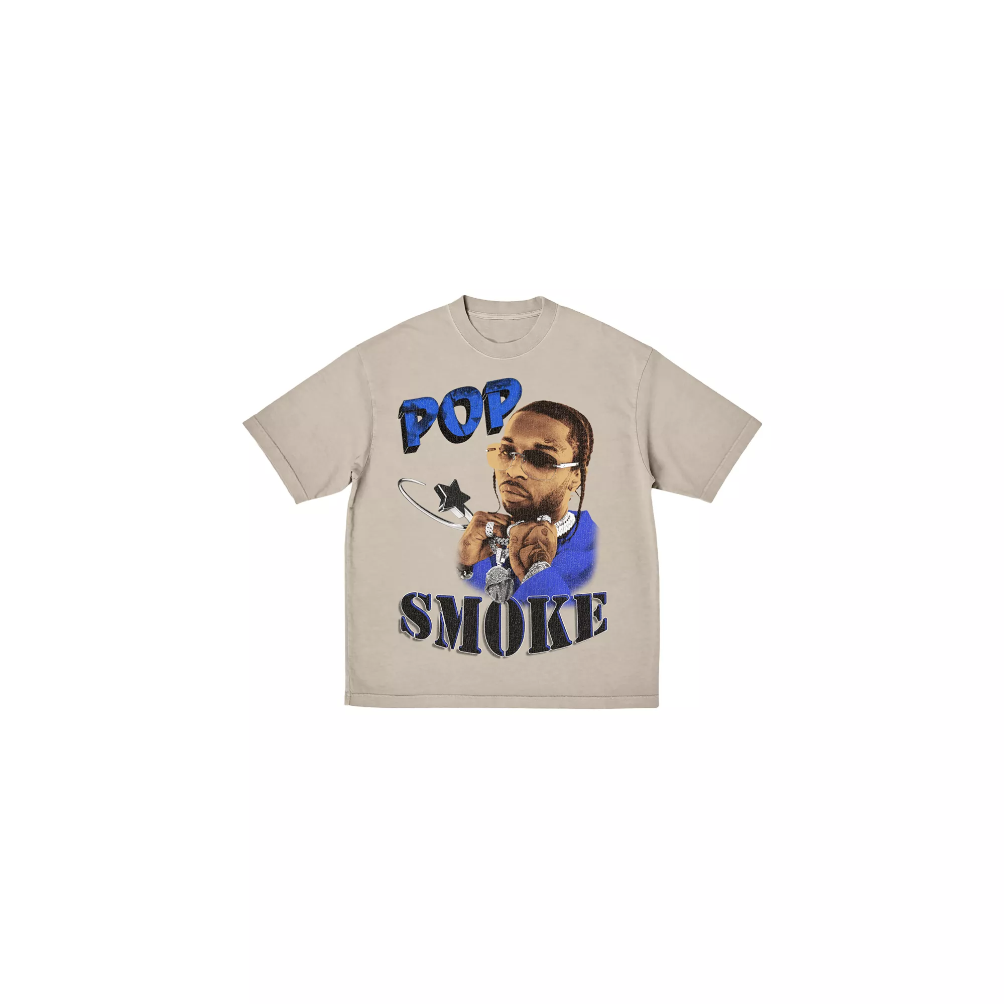 Pop Smoke Stars T Shirt - Pop Smoke at Spencer's